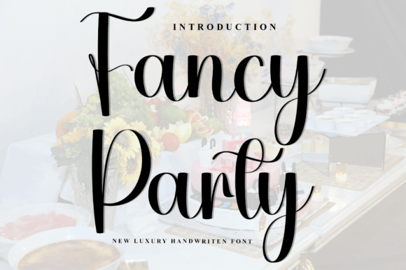 Fancy Party Font - Featured Image