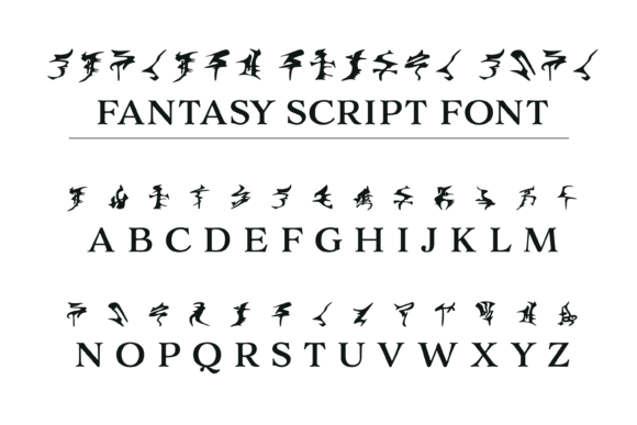 Fantasy Script 16 Font - Featured Image