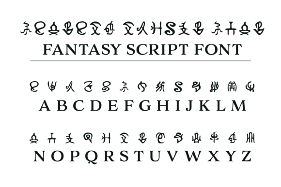 Fantasy Script 19 Font - Featured Image