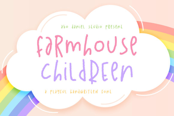 Farmhouse Children Font - Featured Image