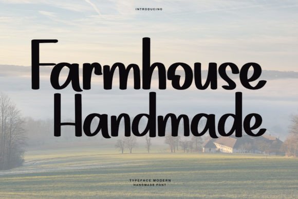 Farmhouse Handmade Font - Featured Image