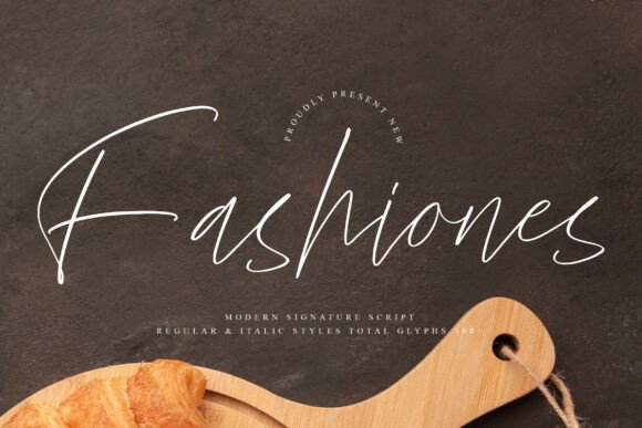 Fashiones Font - Featured Image