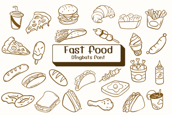 Fast Food Font - Featured Image