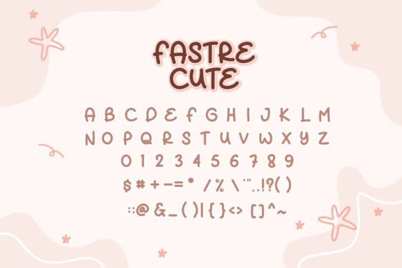 Fastre Cute Font - Featured Image