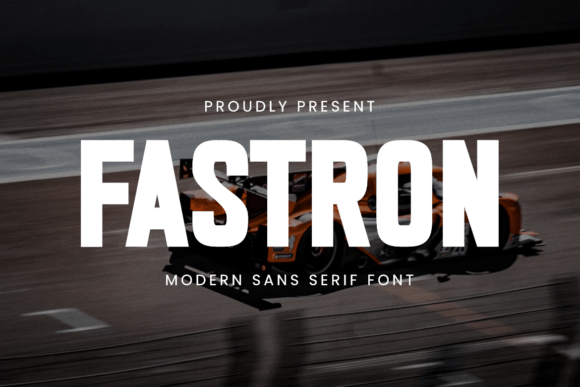 Fastron Font - Featured Image