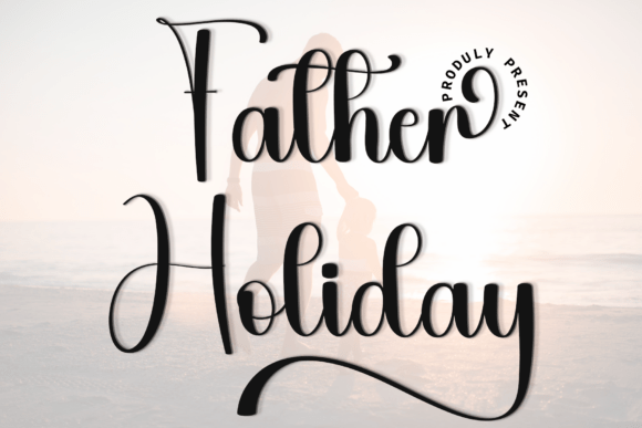 Father Holiday Font - Featured Image