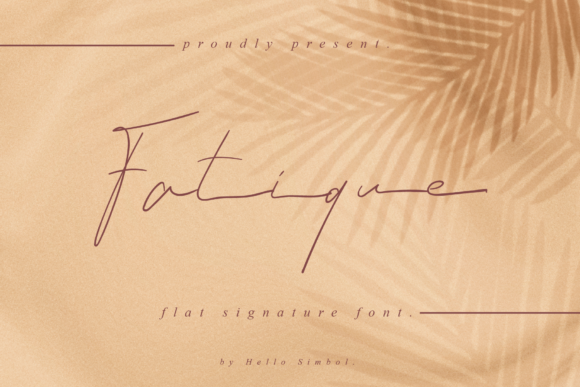 Fatique Font - Featured Image