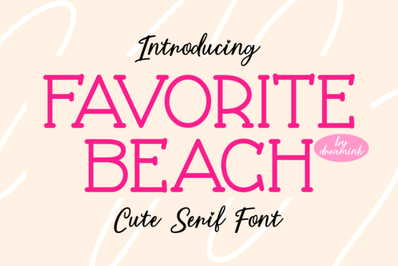 Favorite Beach Font - Featured Image