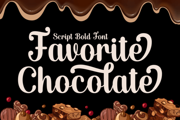 Favorite Chocolate Font - Featured Image