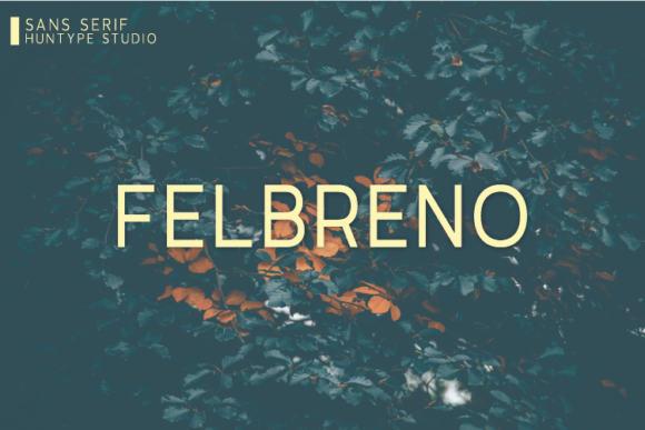 Felbreno Font - Featured Image