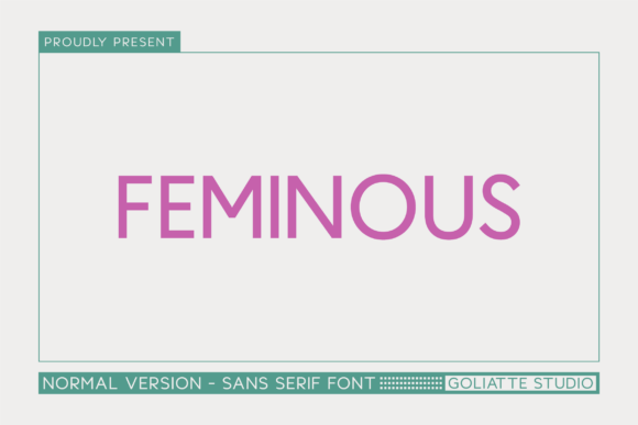 Feminous Font - Featured Image