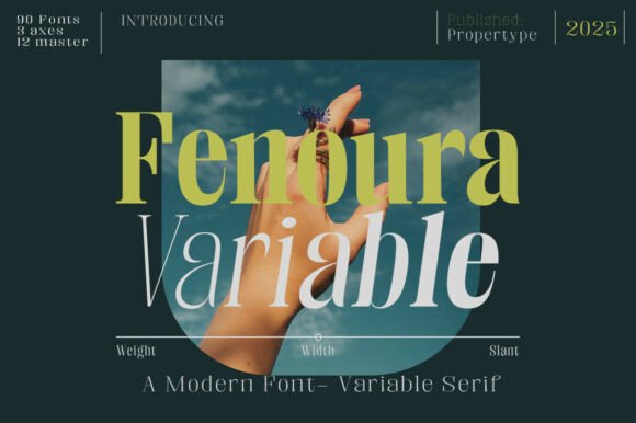 Fenoura Variable Font - Featured Image