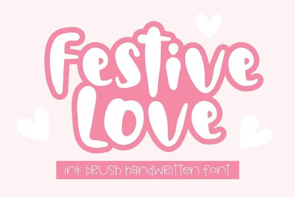 Festive Fove Font - Featured Image
