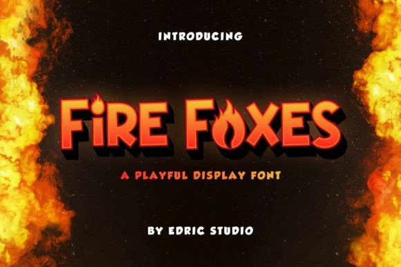 Fire Foxes Font - Featured Image