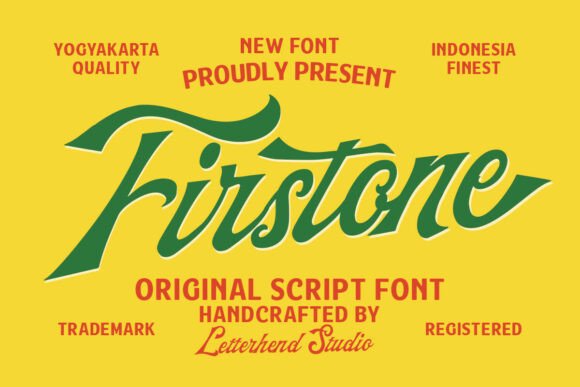 Firstone Font - Featured Image
