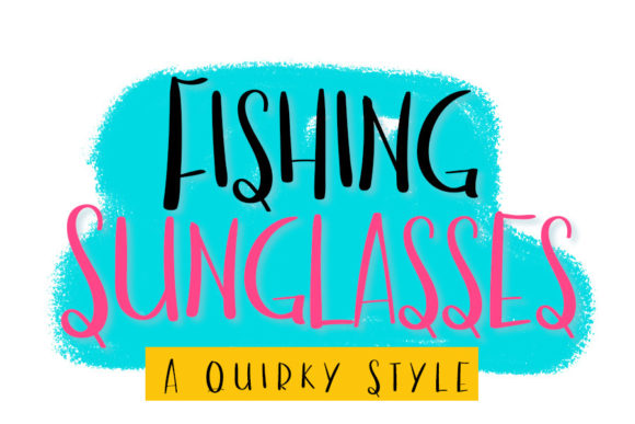 Fishing Sunglasses Font - Featured Image