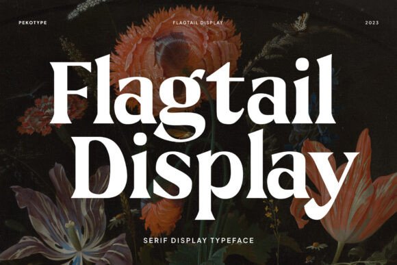 Flagtail Display Font - Featured Image