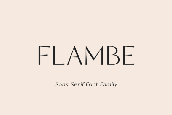 Flambe Font - Featured Image