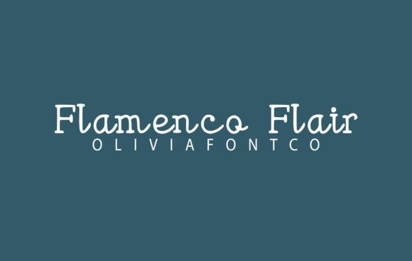 Flamenco Flair Font - Featured Image