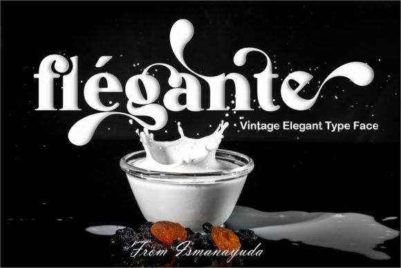 Flegante Font - Featured Image