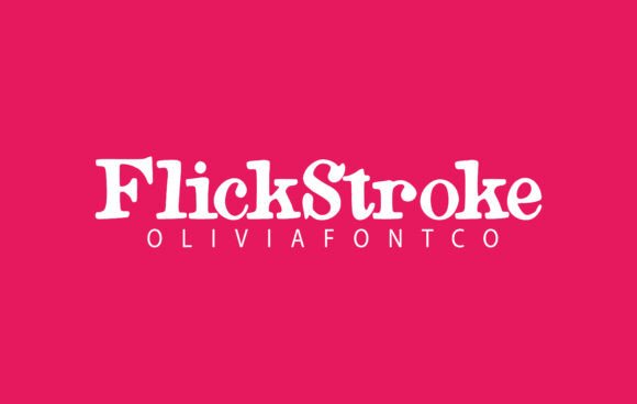 Flickstroke Font - Featured Image