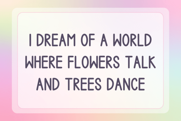 Floral Dreams Font - Featured Image