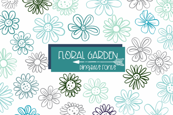 Floral Garden Font - Featured Image