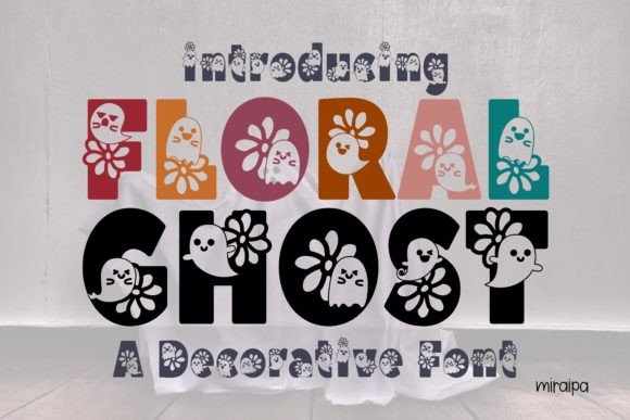 Floral Ghost Font - Featured Image