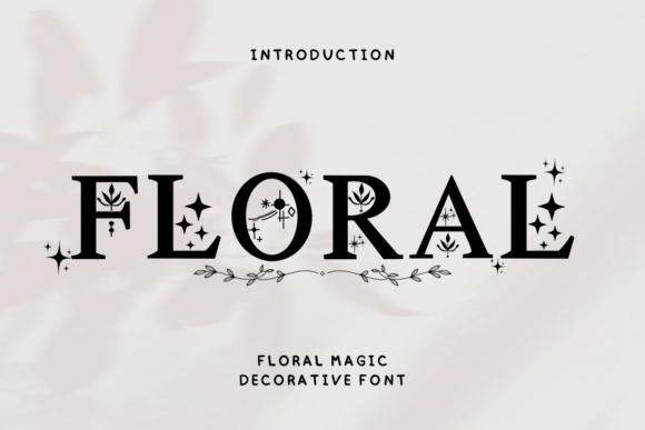 Floral Magic Font - Featured Image