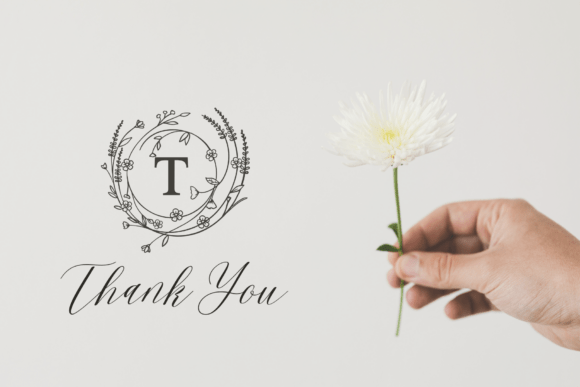 Florist Monogram Font - Featured Image