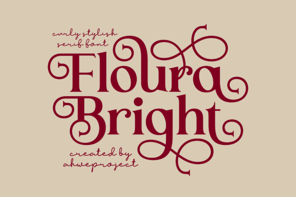 Floura Bright Font - Featured Image