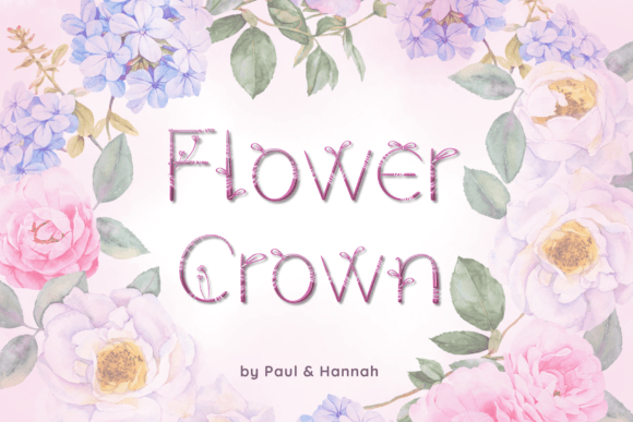 Flower Crown Font - Featured Image