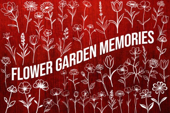 Flower Garden Memories Font - Featured Image