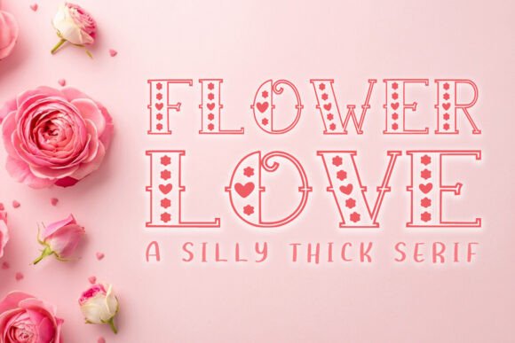 Flower Love Font - Featured Image