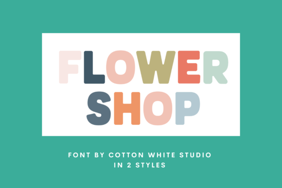 Flower Shop Font - Featured Image