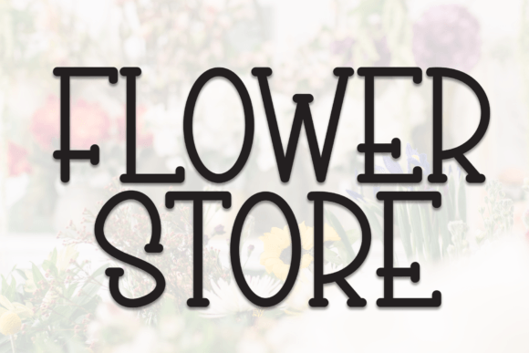 Flower Store Font - Featured Image