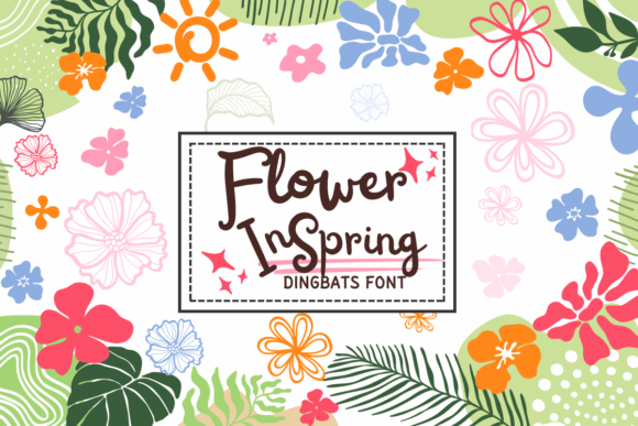 Flower in Spring Font - Featured Image