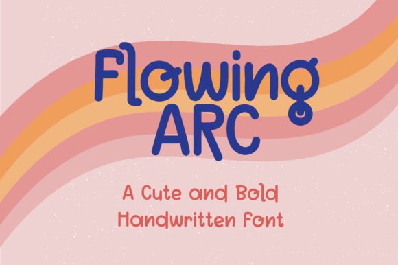 Flowing Arc Font Font - Featured Image