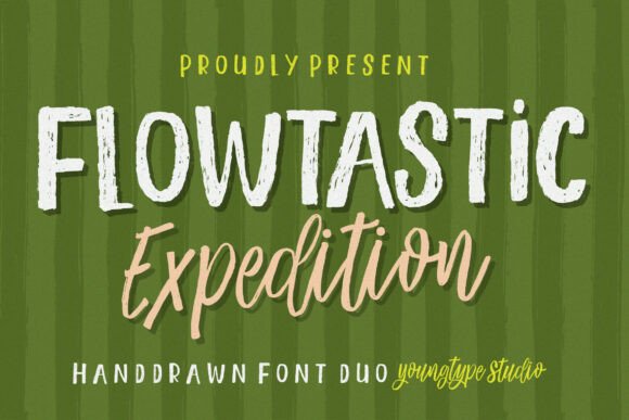 Flowtastic Expedition Font - Featured Image