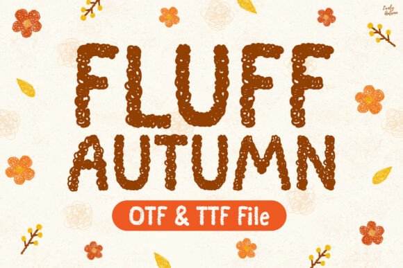 Fluff Autumn Font - Featured Image