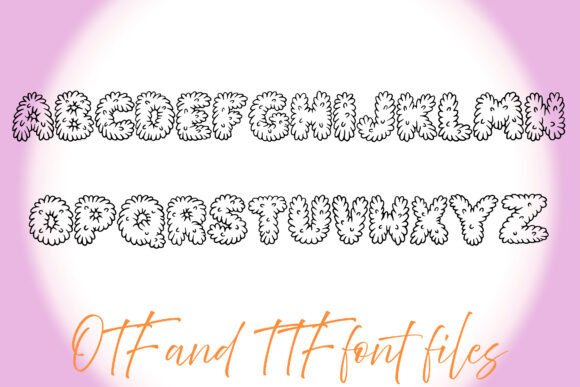 Fluffy Feather Font - Featured Image