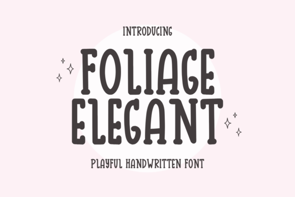 Foliage Elegant Font - Featured Image