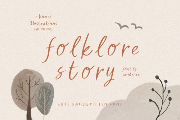 Folklore Story Font - Featured Image