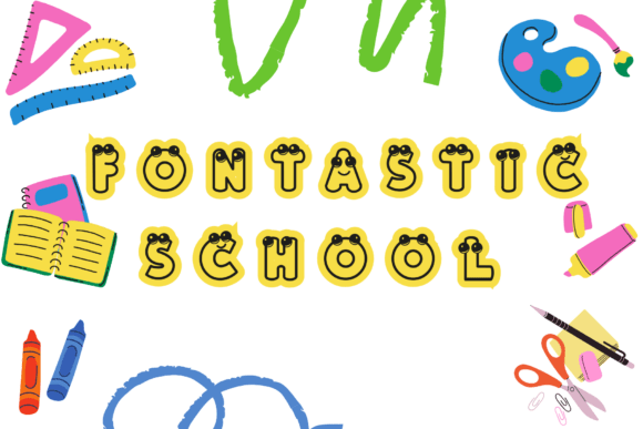 Fontastic School Font - Featured Image