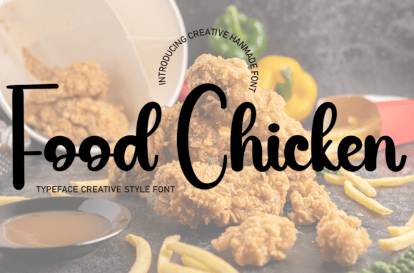 Food Chicken Font - Featured Image