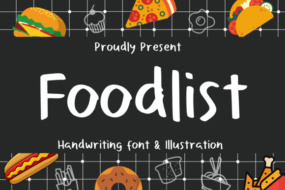 Foodlist Font - Featured Image