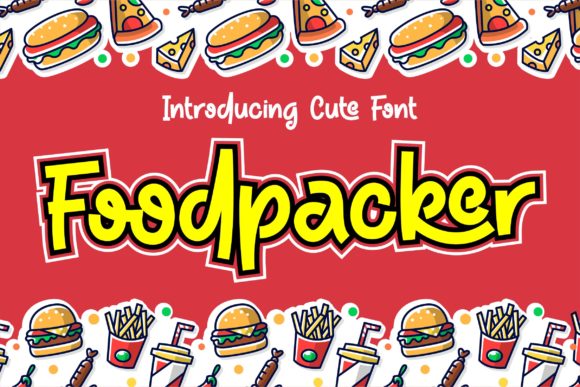 Foodpacker Font - Featured Image