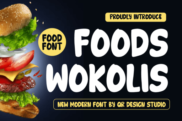 Foods Wokolis Font - Featured Image