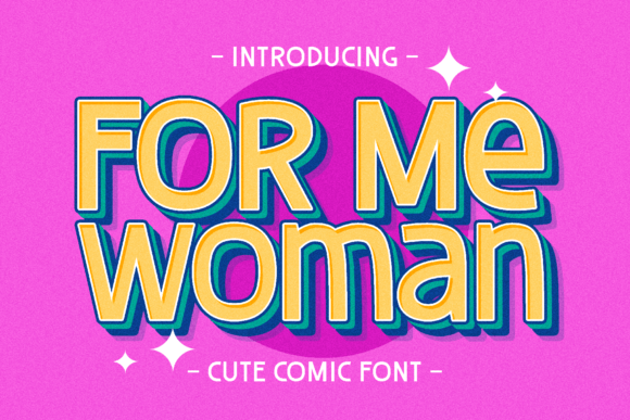 For Me Woman Font - Featured Image