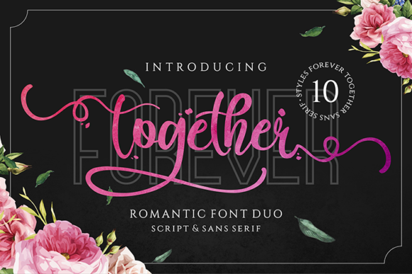 Forever Together Duo Font - Featured Image